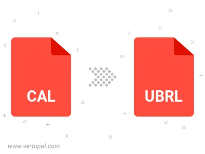 Convert CAL to UBRL Convert CAL to UBRL