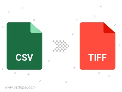 Convert CSV to TIFF Convert CSV to TIFF
