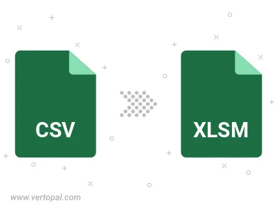 Convert CSV to XLSM Convert CSV to XLSM