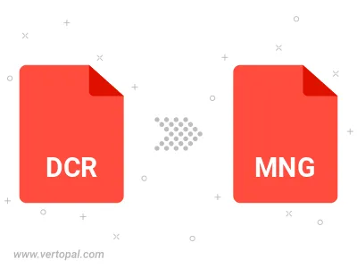 Convert DCR to MNG Convert DCR to MNG