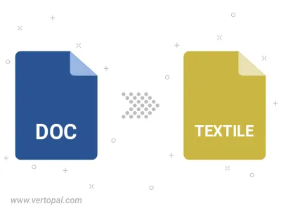 Convert DOC to TEXTILE Convert DOC to TEXTILE