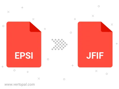 Convert EPSI to JFIF Convert EPSI to JFIF