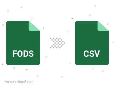 Convert FODS to CSV Convert FODS to CSV