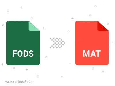 Convert FODS to MAT Convert FODS to MAT