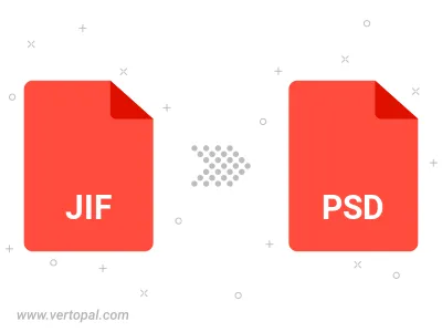 Convert JIF to PSD Convert JIF to PSD