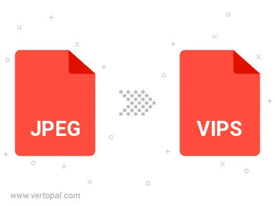 Convert JPEG to VIPS Convert JPEG to VIPS