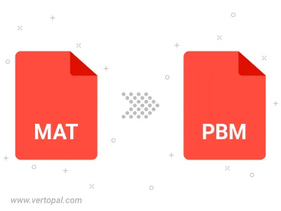 Convert MAT to PBM Convert MAT to PBM