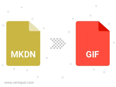 Convert MKDN to GIF Convert MKDN to GIF