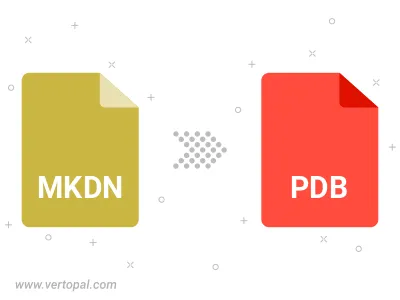 Convert MKDN to PDB GRAPHICS Convert MKDN to PDB GRAPHICS