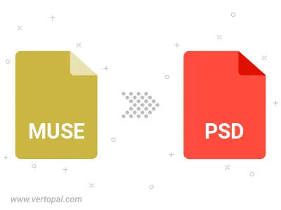 Convert MUSE to PSD Convert MUSE to PSD