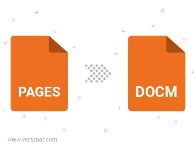 Convert PAGES to DOCM Convert PAGES to DOCM