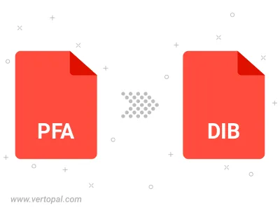 Convert PFA GRAPHICS to DIB Convert PFA GRAPHICS to DIB