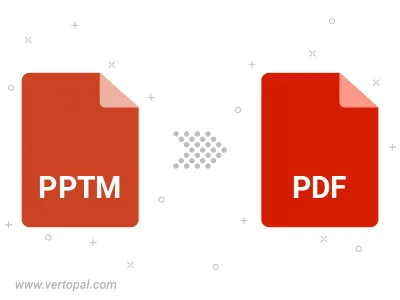 Convert PPTM to PDF