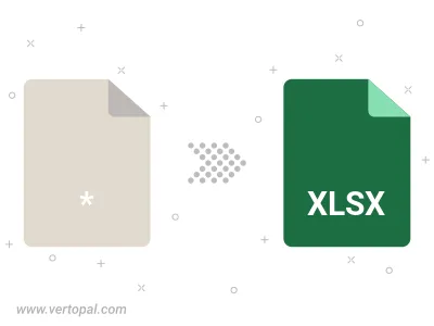 Convert to XLSX Convert to XLSX