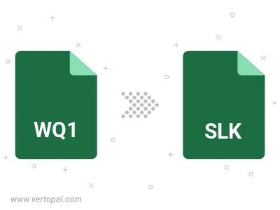 Convert WQ1 to SLK Convert WQ1 to SLK