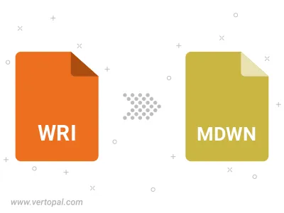 Convert WRI to MDWN Convert WRI to MDWN