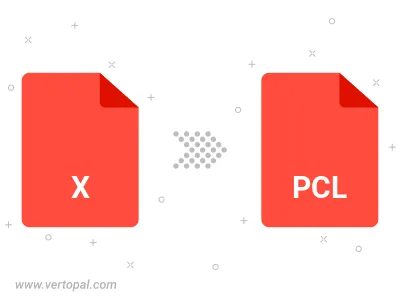 Convert X AVS to PCL Convert X AVS to PCL