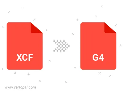 Convert XCF to G4 Convert XCF to G4
