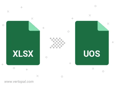 Convert XLSX to UOS Convert XLSX to UOS
