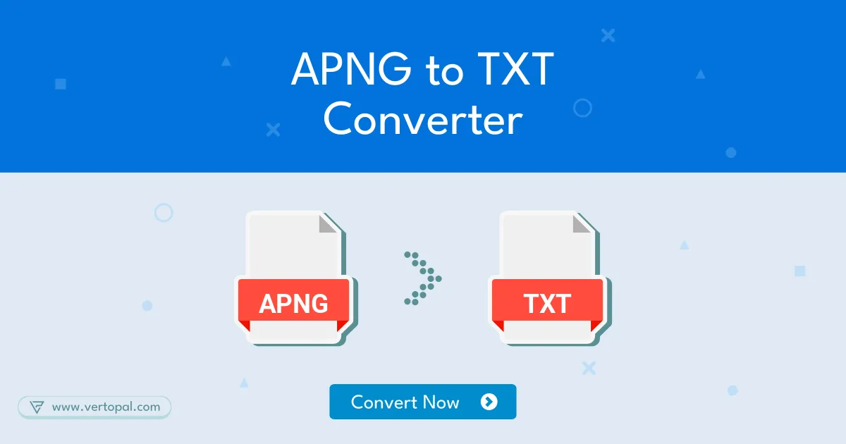 Online APNG (Animated PNG) to TXT BRAILLE6DOTS Converter - Vertopal