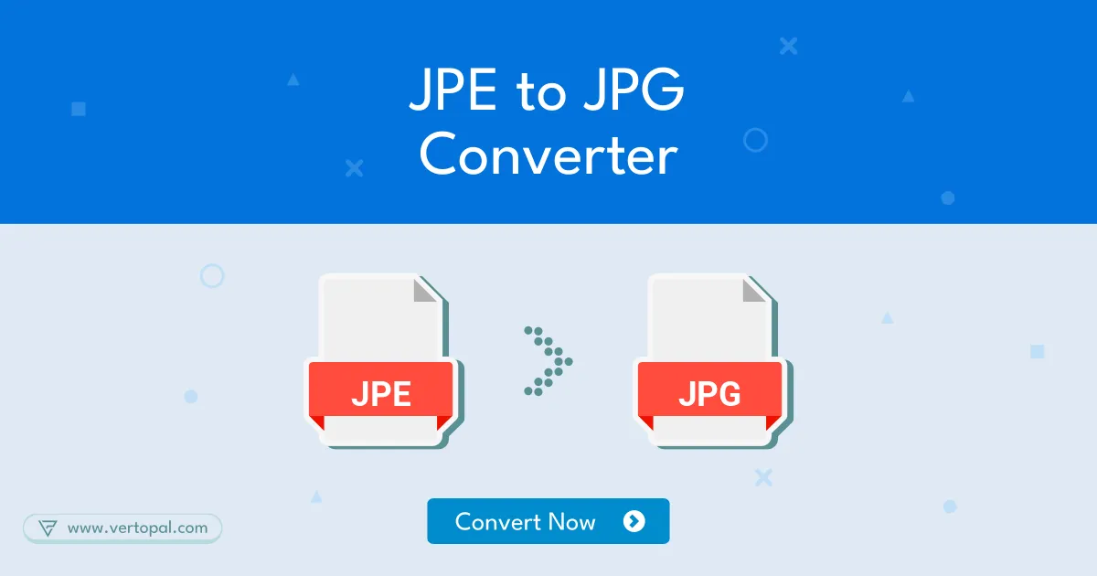 Online JPE to JPG Converter - Vertopal